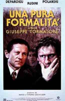 幽国车站 UNA PURA FORMALITÀ‎ (1994) 豆瓣7.8 