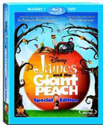 詹姆斯和巨桃/飞天巨桃历险记 JAMES AND THE GIANT PEACH (1996) 豆瓣7.6 