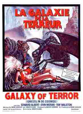 杀出银河系/恐怖银河系 豆瓣6.3 GALAXY OF TERROR (1981) 豆瓣6.2 
